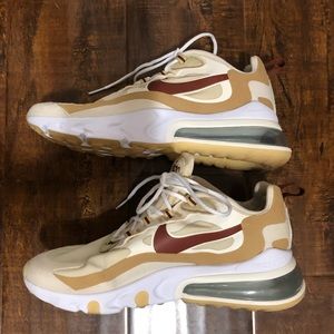 Nike Air Max 270 React 'Equestrian' Running Shoes AT6174-700 Women's Sz 8.5